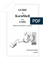 Le Guide Du Korn Shell Sous Unix