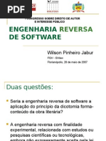 Engenharia Reversa de Software