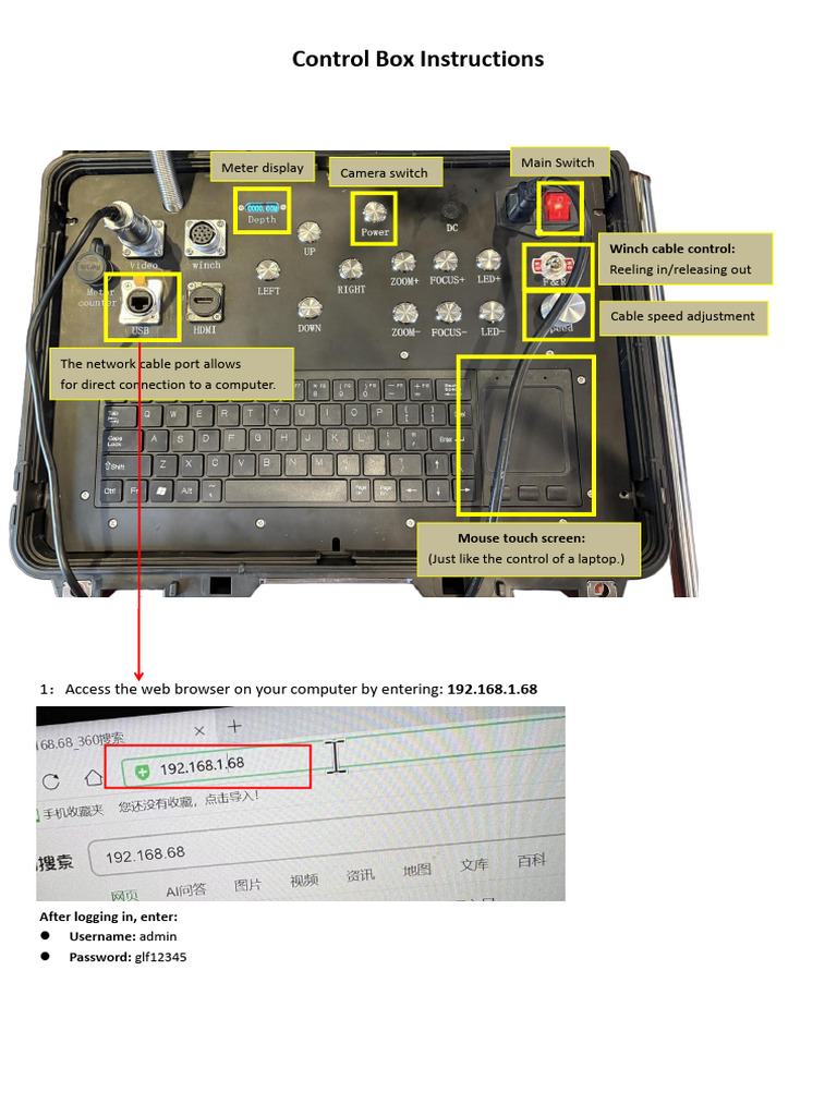 Control Box Operation Guide | PDF