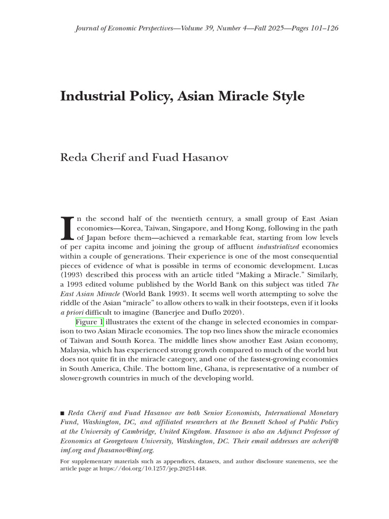 Unraveling the Asian Economic Miracle | PDF | Four Asian Tigers ...