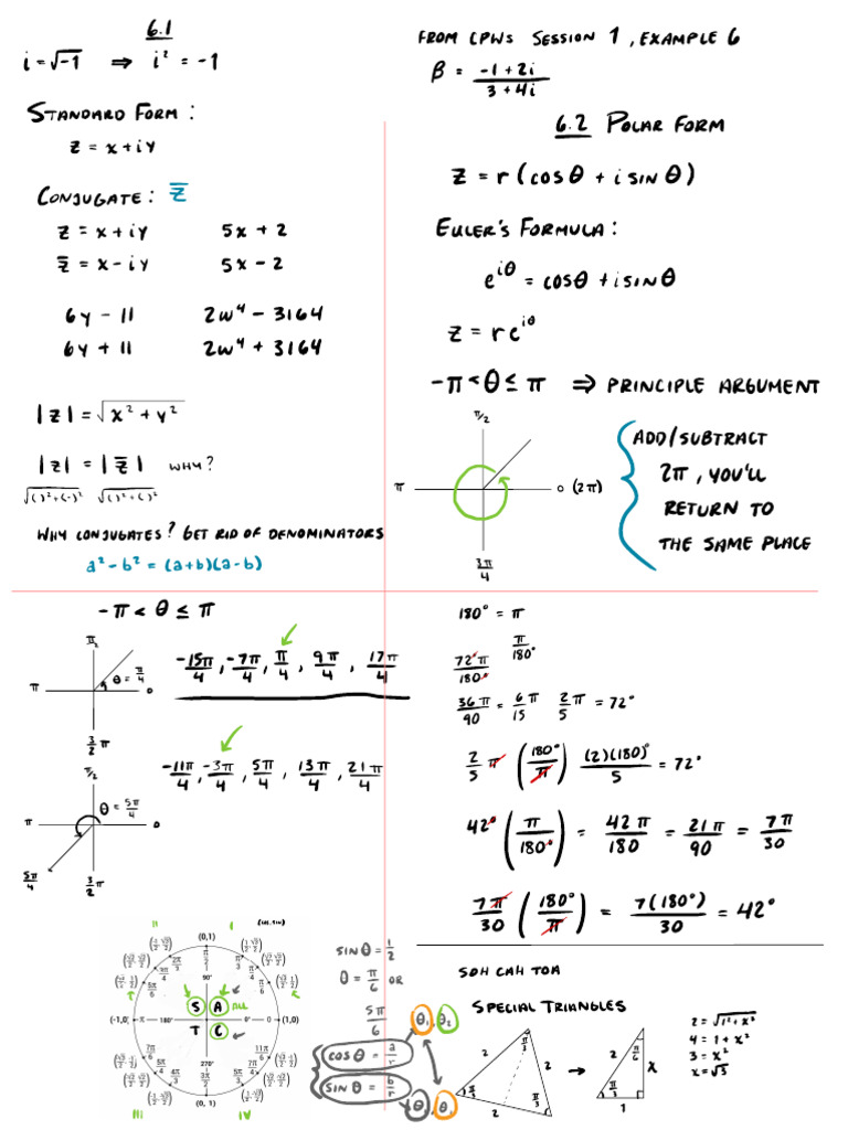 Study Session 1 | PDF | Elementary Geometry