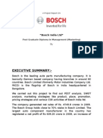 Project Report Bosch
