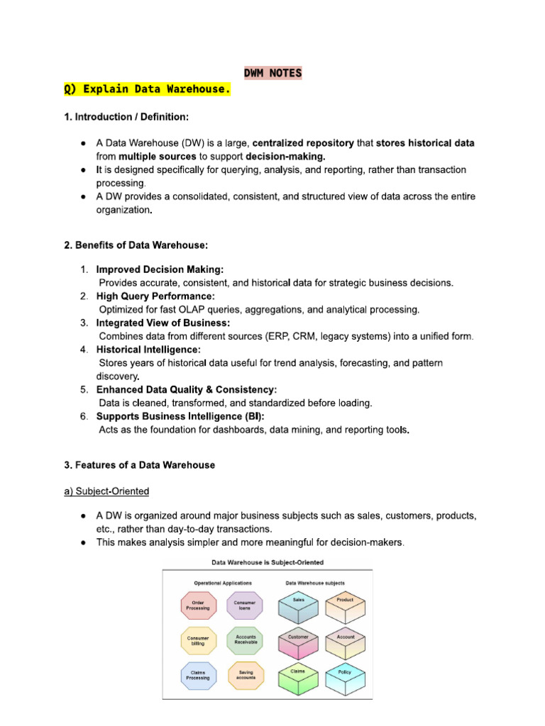 DWM Mod 1 | PDF