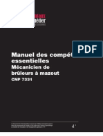 Mecanicien Bruleurs Manual