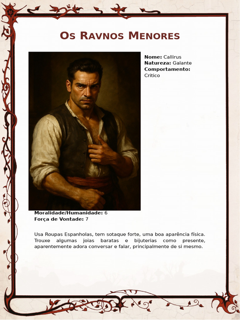 Características dos Ravnos Menores | PDF