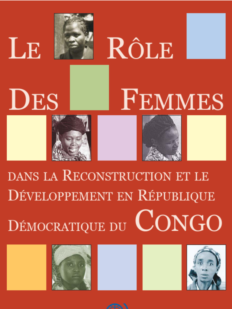 Femmes et Reconstruction en RDC | PDF | République démocratique du ...