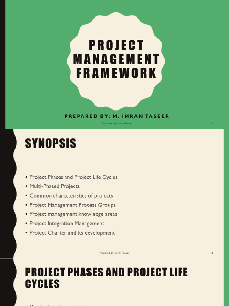 Project Management Framework Overview | PDF | Project Management | Business
