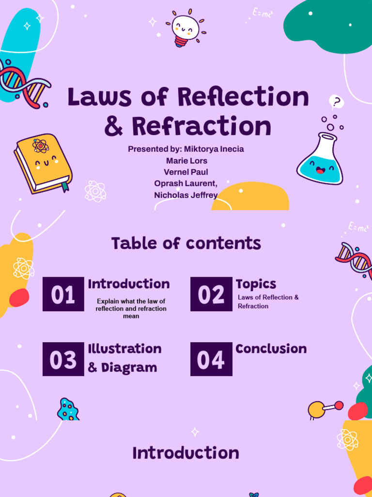 Reflection and Refraction | PDF | Refraction | Reflection (Physics)