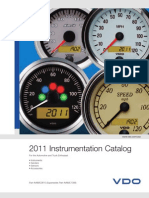 VDO 2011 Instrumentation Catalog Reprint