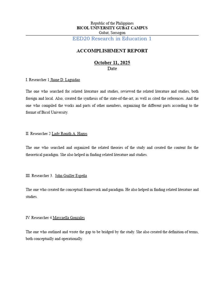 Acc Report Goup 9 | PDF