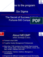 Six Sigma -The Secret of Success Behind the Fortune 500 Companies by GKK Singh