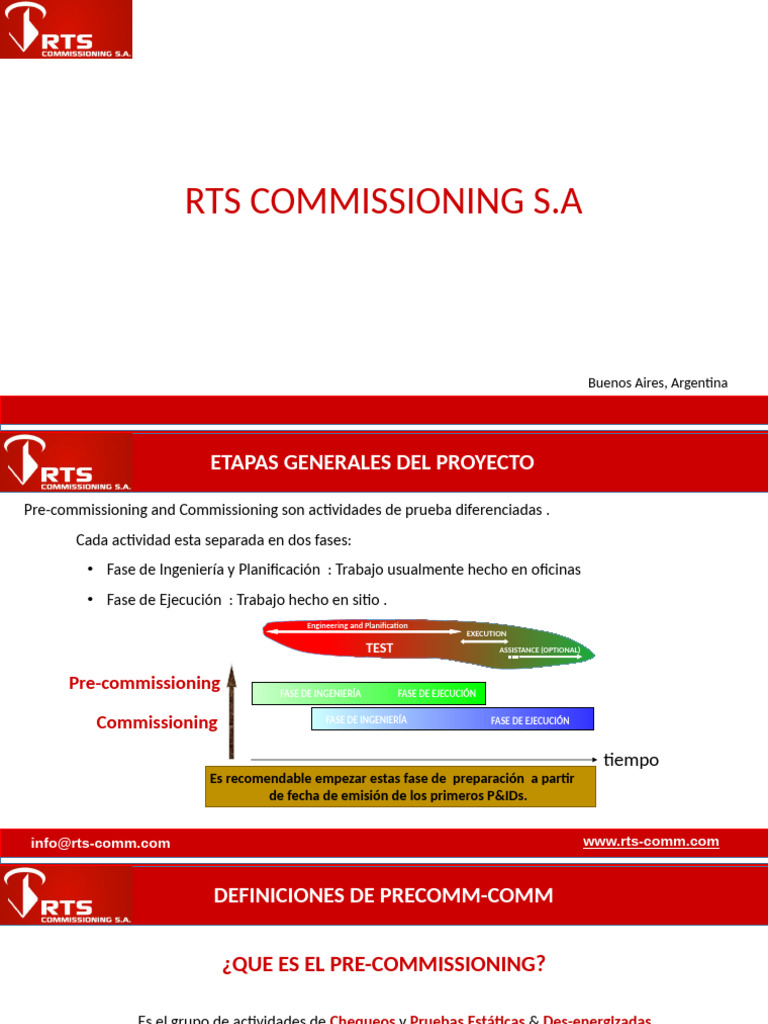 Presentación OPERCOM-ICAPS ESP PCOM - Rev B | PDF
