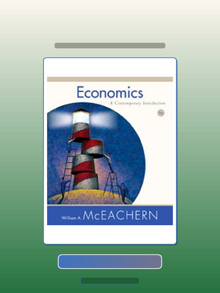 Ultimate Bundle Economics 9E McEachern eBook and TestBank Bundle | PDF ...