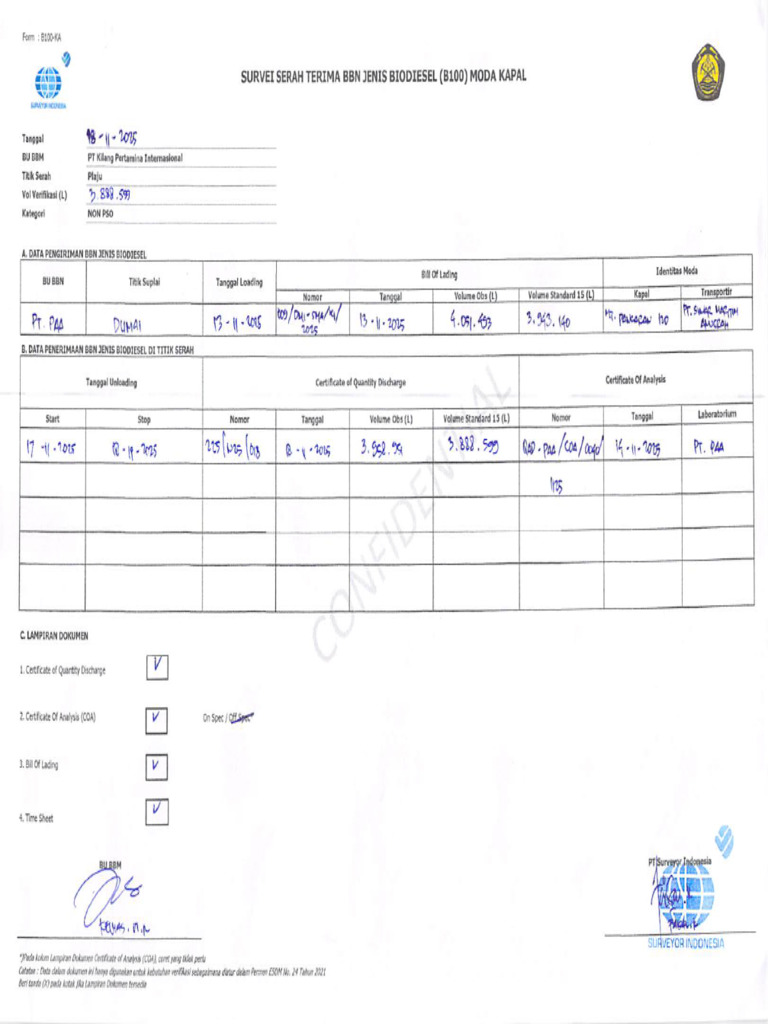 Contoh Form Rekap Fame | PDF