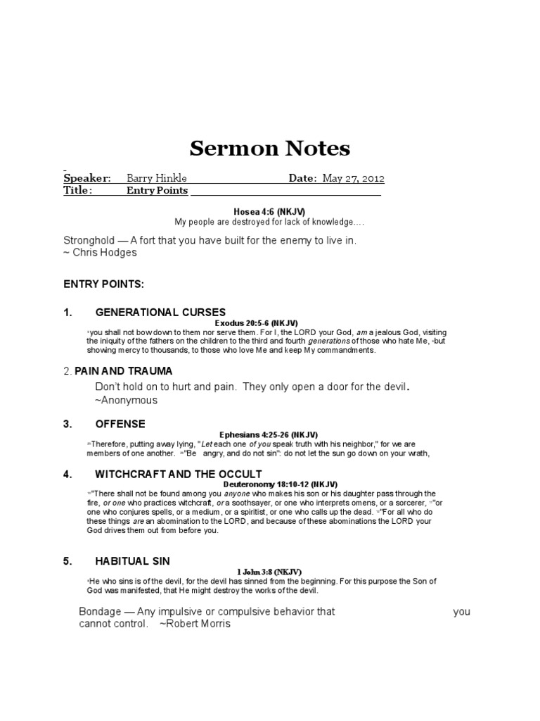 Entry Points | PDF