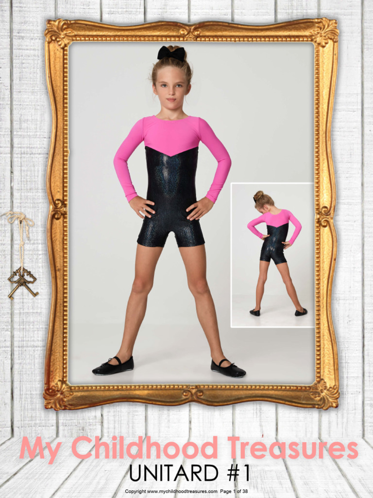 Unitard Sewing Pattern Guide | PDF | Seam (Sewing) | Sewing