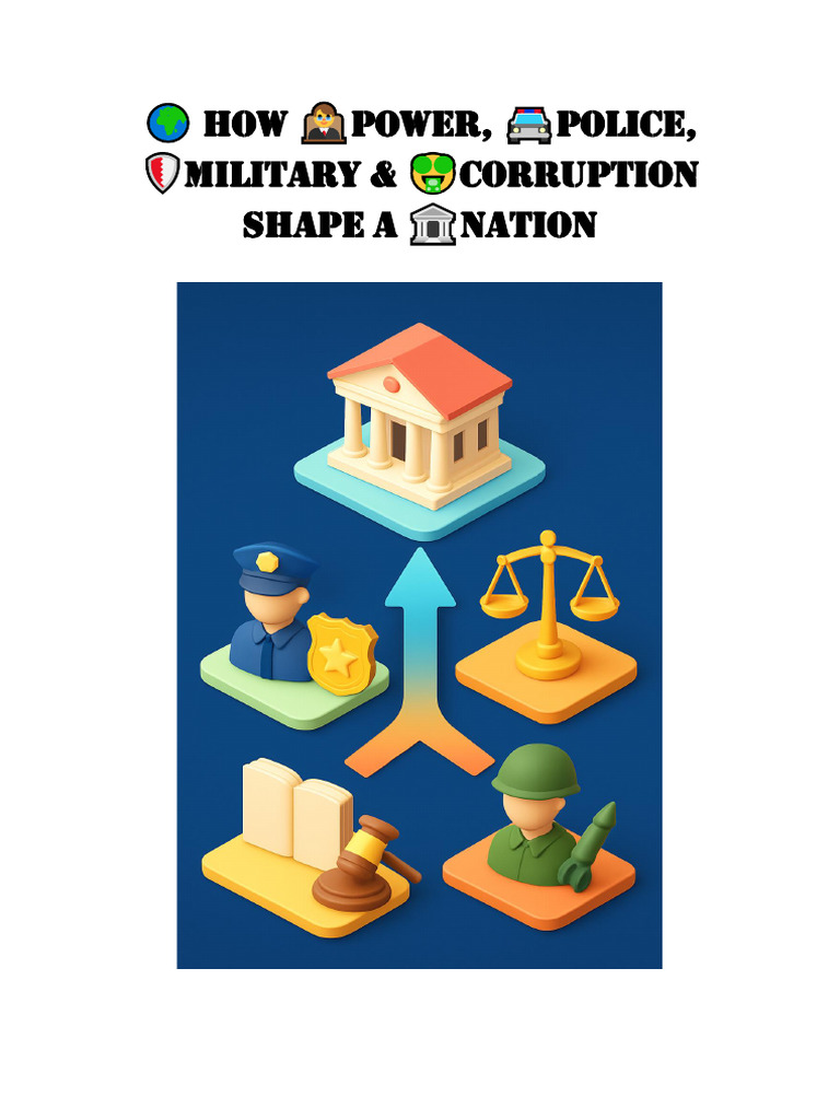 Power, Corruption, and Governance Dynamics | PDF | Police | Crimes