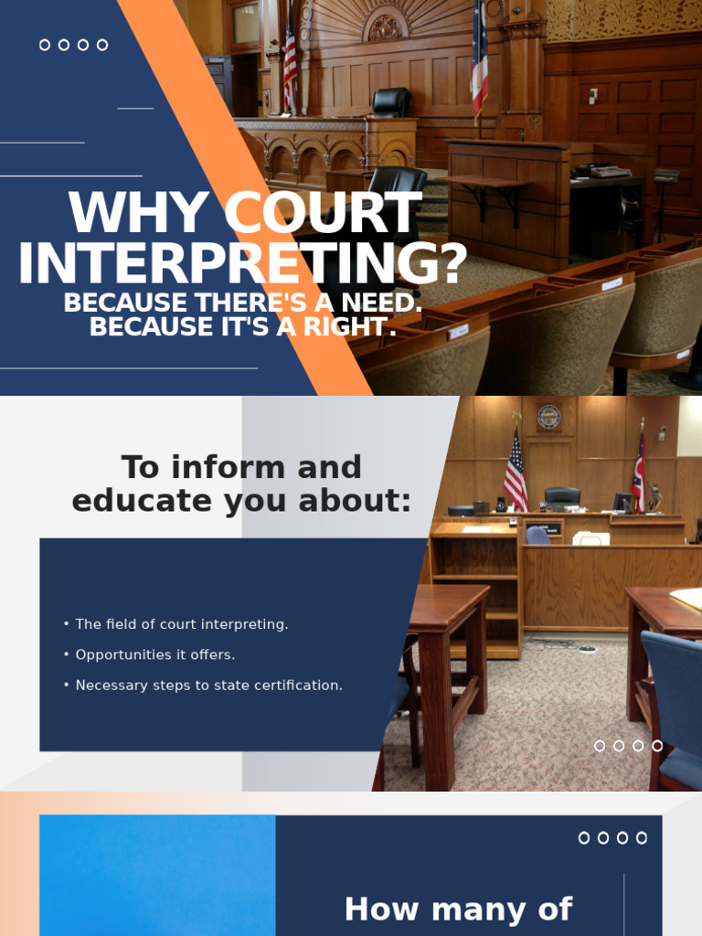 Why Court Interpreting | PDF | Language Interpretation | Justice