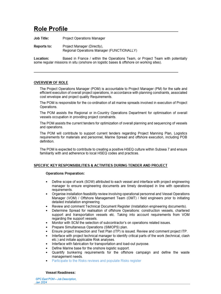 GPCE-POM | PDF | Supply Chain | Logistics