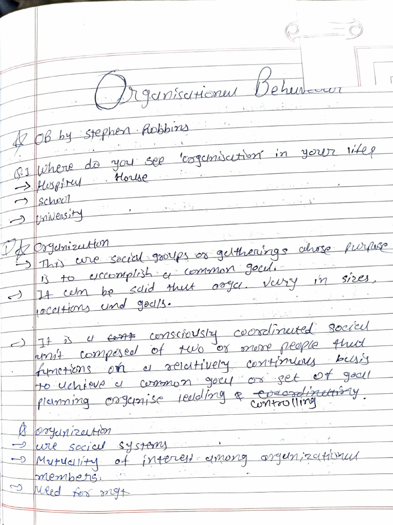 OB Notes 2025 Internals | PDF