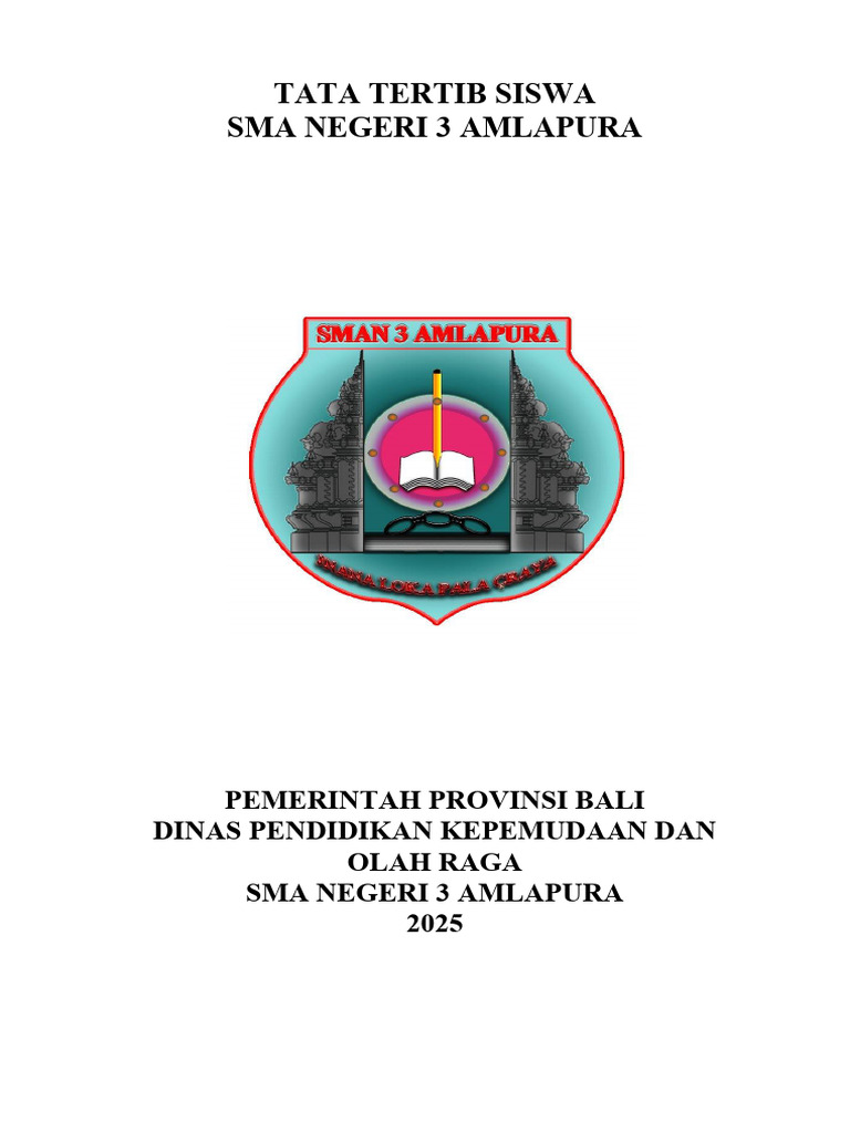 Trisma Tatib Siswa 2025 2026 | PDF