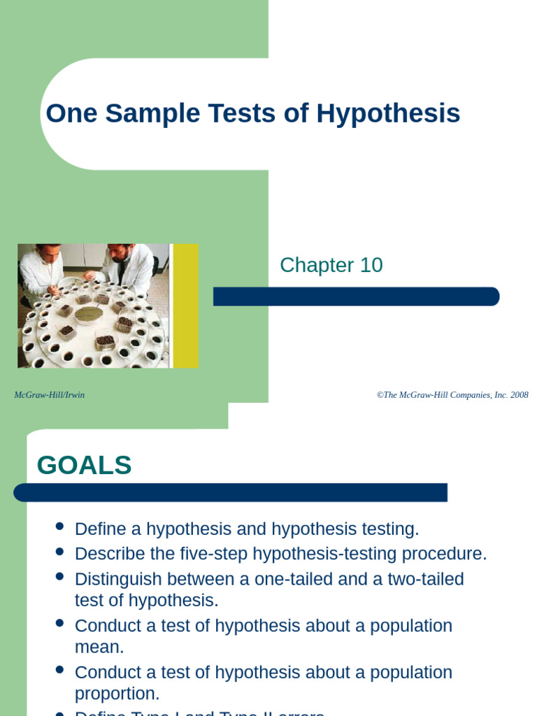 Chapter 10 | PDF | Statistical Significance | P Value
