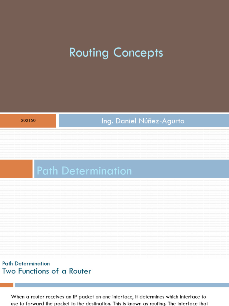 Router Path Determination Explained | PDF | Routing | Ip Address