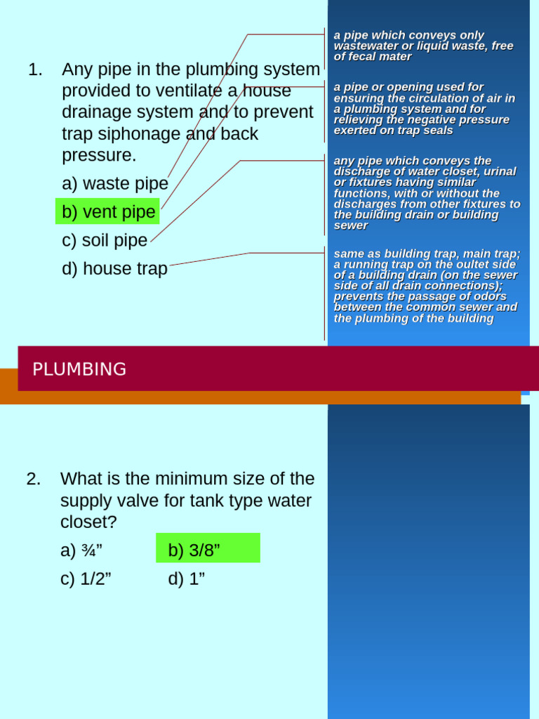 Essential Plumbing Terms and Concepts | PDF | Valve | Plumbing