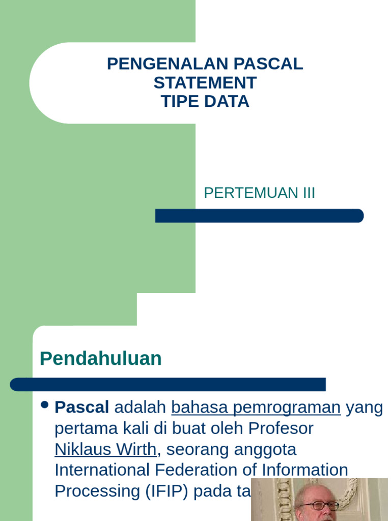 Pengenalan Bahasa Pemrograman Pascal | PDF