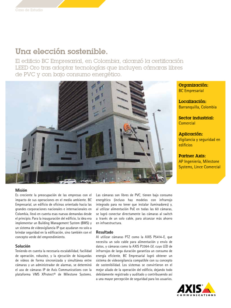 Ap Ingenieria Caso de Exito BC Empresarial Axis | PDF | Circuito ...