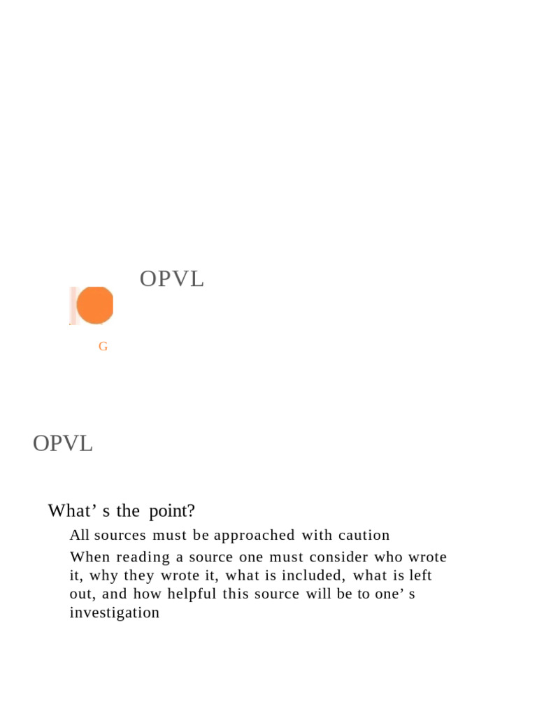 OPVL Review Lesson | PDF | Thomas Jefferson | Psychological Concepts