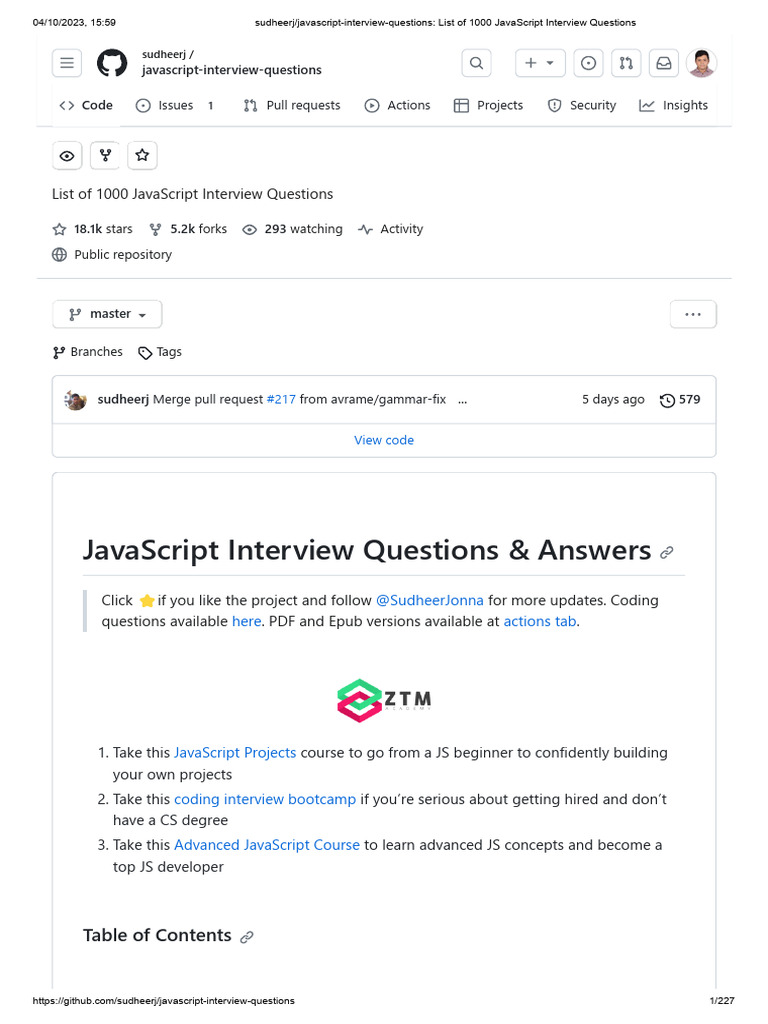 Javascrpt Inteview Questions | PDF | Java Script | Json