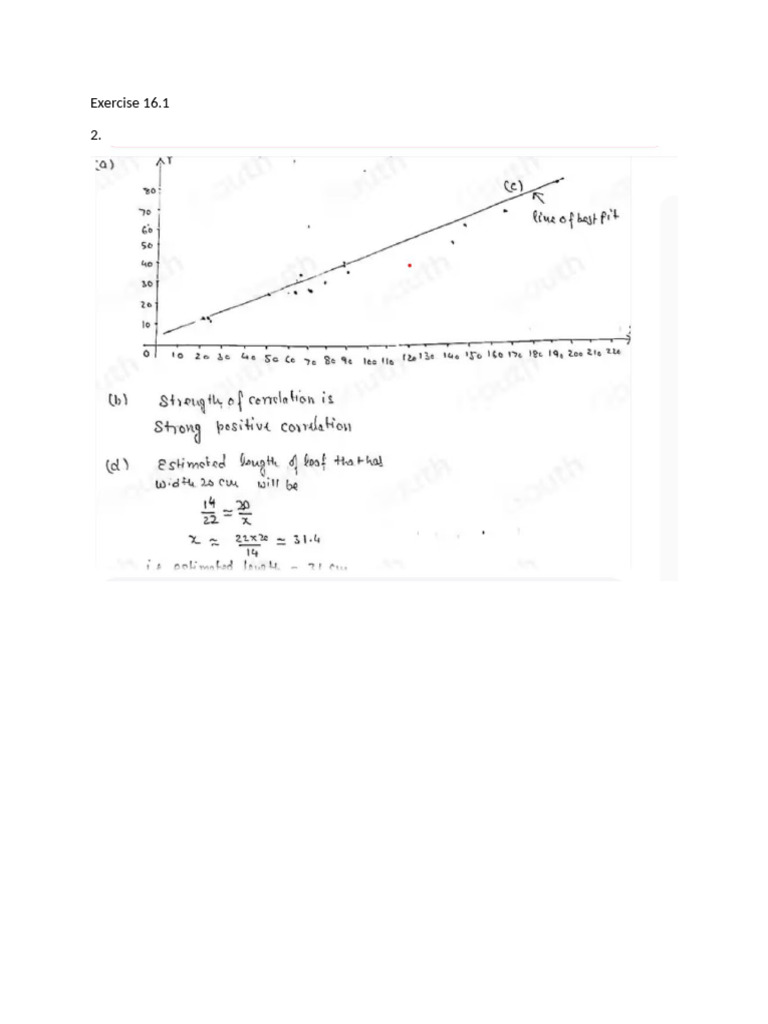 Exercise 16.1 | PDF
