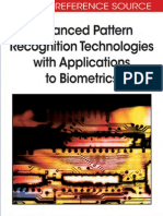 Advanced Pattern Recognition Technologies With Applications To Bio Metrics