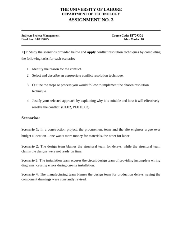Assignment 3 EE | PDF
