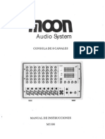 Manual Consola Moon M5508