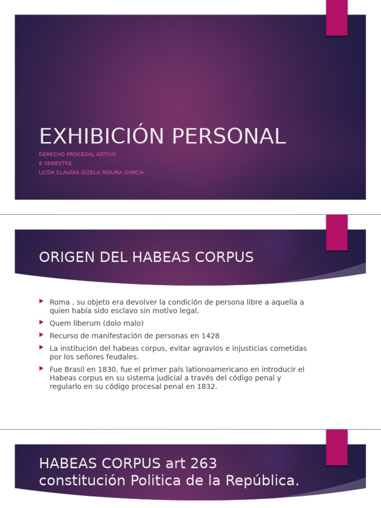Origen y Proceso del Habeas Corpus | PDF | Habeas corpus | Ley común