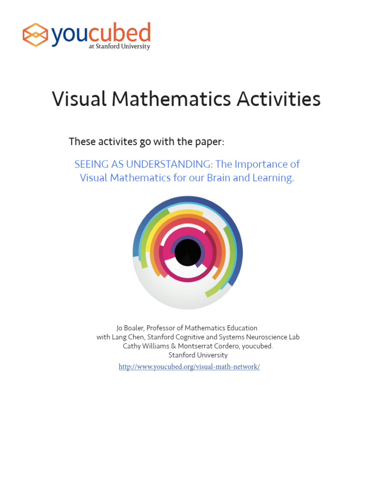 Visual Math Activities VF Visual Mathematics | PDF | Algebra | Matrix ...