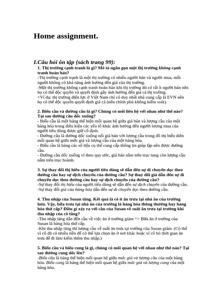 Home Assignment | PDF