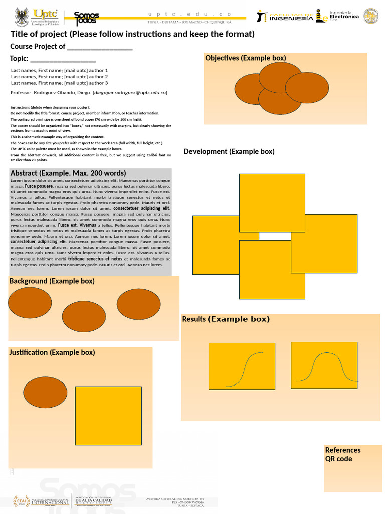 Project Poster Design Guidelines | PDF