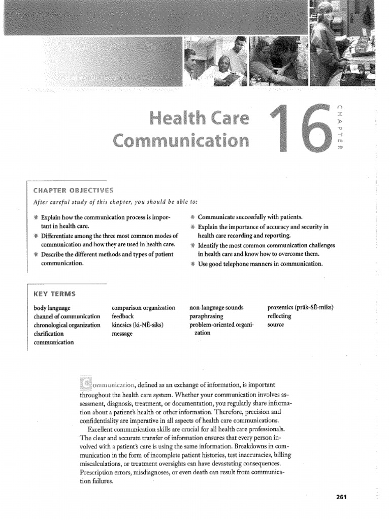Communication Chapter Scan | PDF
