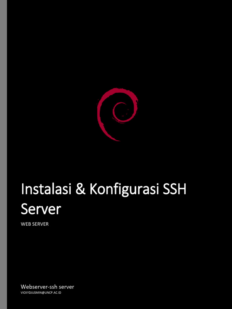 Instalasi dan Konfigurasi SSH Server | PDF