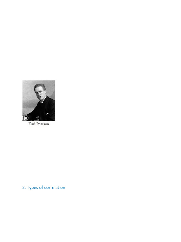 Understanding Correlation Types and Methods | PDF | Linear Regression ...