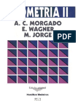 Geometria II (a. C. Morgado, E. Wagner, M. Jorge)