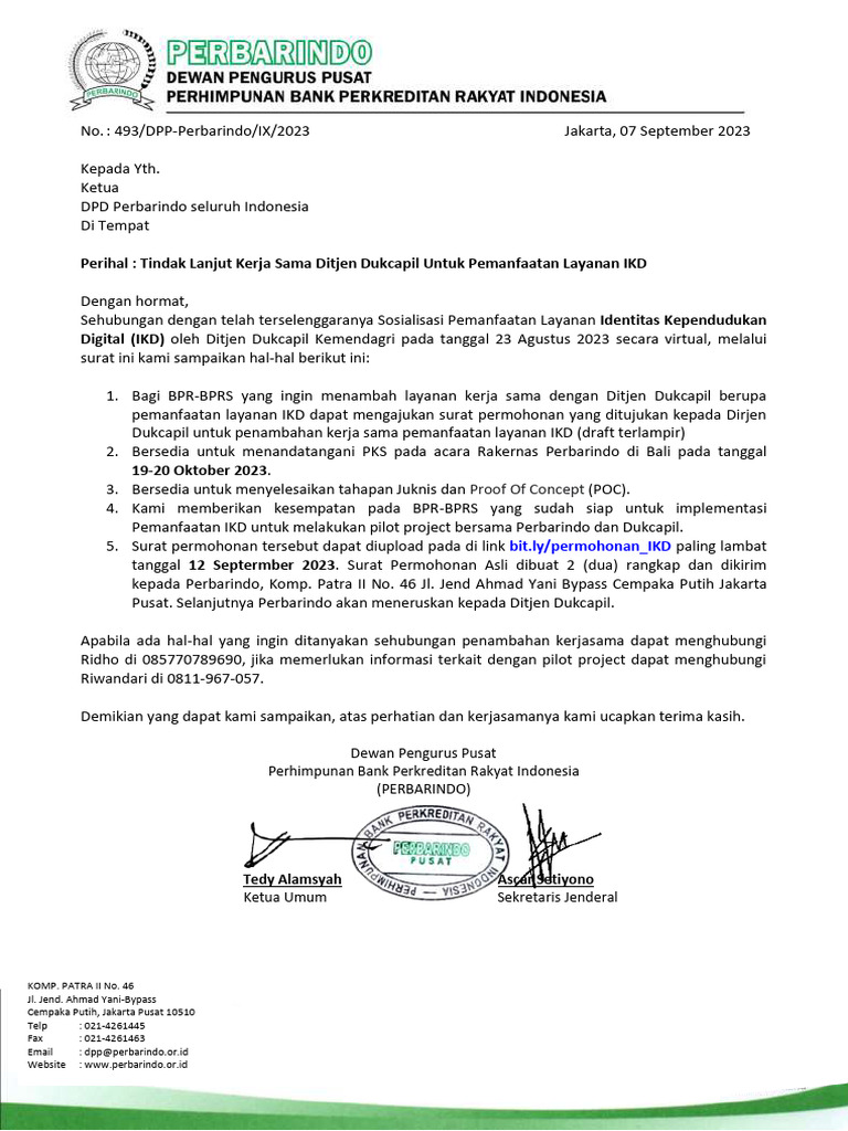 Surat Edaran Ikd Pdf