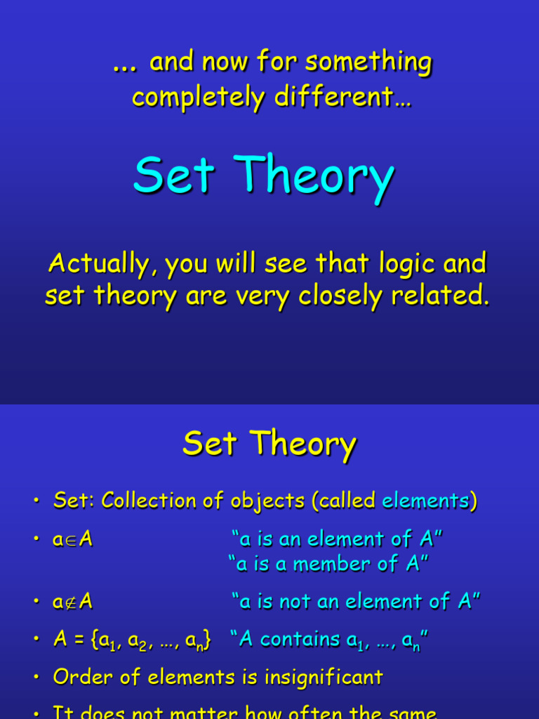 Understanding Set Theory Basics | PDF | Function (Mathematics ...