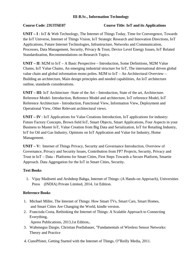 Iot | PDF | Internet Of Things | Computing
