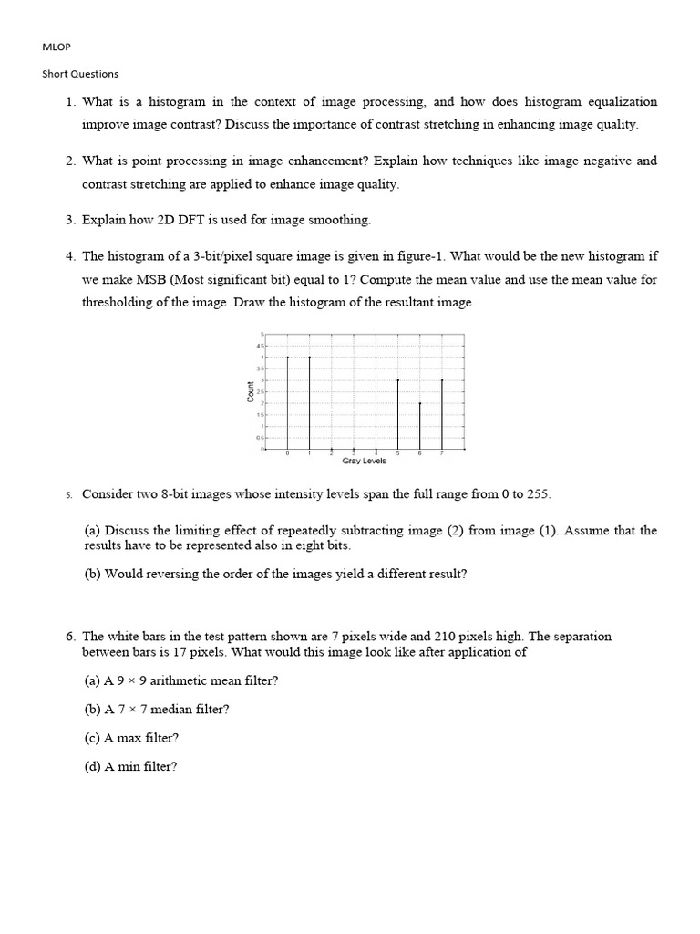 Question Bank Part-1 | PDF