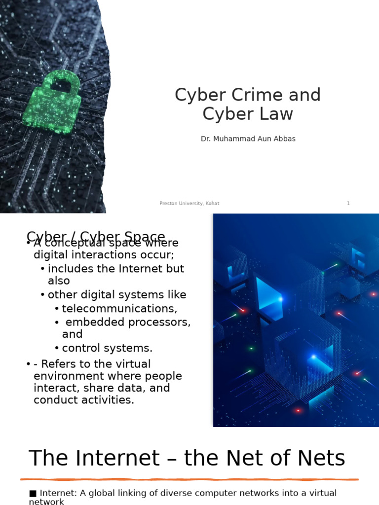 Cyber Crime and Law Overview | PDF | World Wide Web | Internet & Web